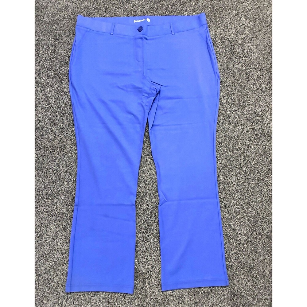 Betabrand Two-Pocket Dress Pant Yoga Pant Straight leg size 3X